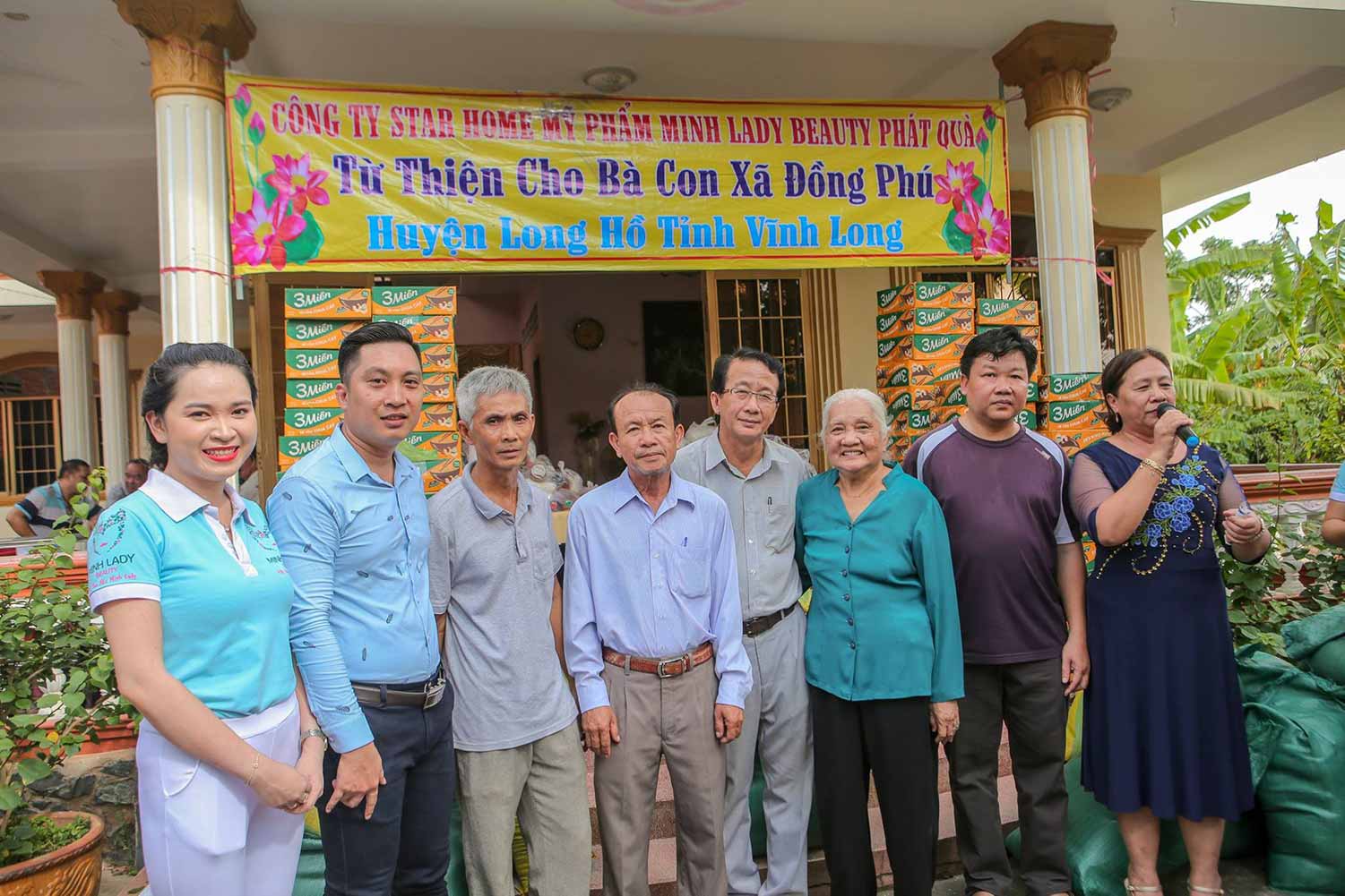 Dự án trao gửi yêu thương tại tỉnh Vĩnh Long 