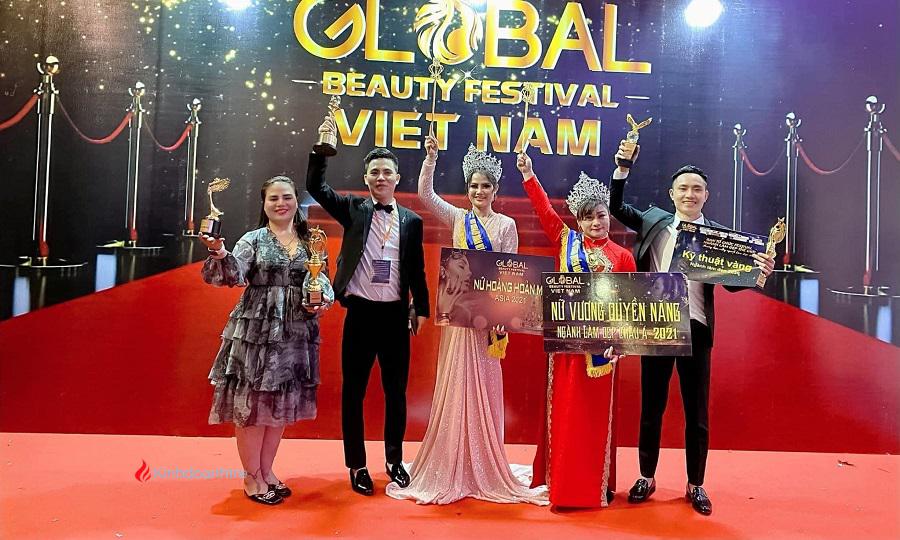 Boss Nguyễn Văn Trung chính là trưởng BGK tại cuộc thi lớn của ngành làm đẹp: Global Festival Việt Nam năm 2020